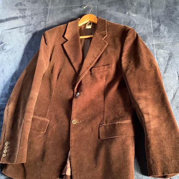 Corduroy Men’s EU 52/ US 42 Cotton Blazer Sport Coat - Picture 13 of 13